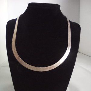 VINTAGE STERLING SILVER 925 ITALY 18 INCH NECKLACE 1980's